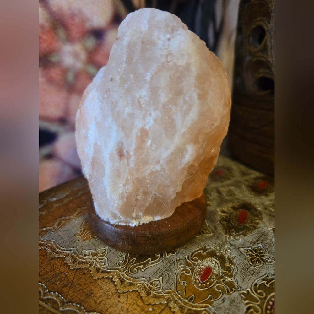 Multicolored LED Himalayan Salt Lamp